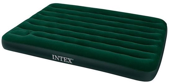 Full Size Easy Inflate Downy Air Bed 75" x 54" by Intex