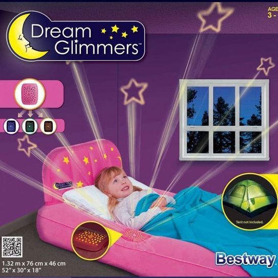 Dream Glimmers Comfort Airbed 52"x30"x18" - 67496 by Bestway