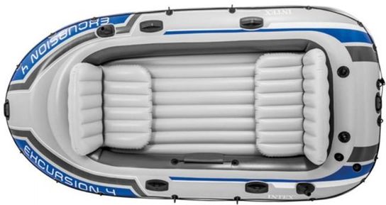 Excursion 4 Boat Set - with oars and pump  - 68324 by Intex
