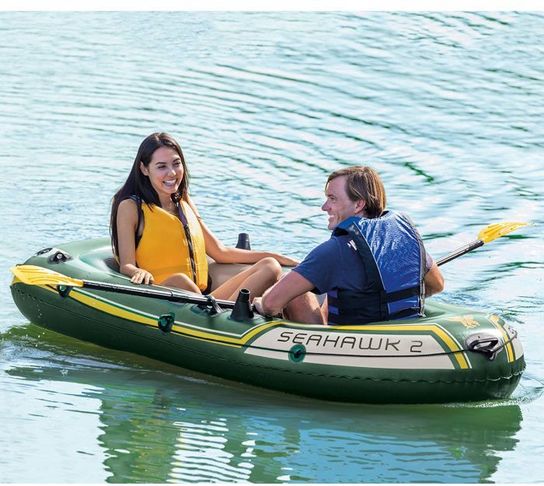 Seahawk 2 Boat Set Wiith Oars And Pump - 68347   by Intex