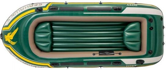 Seahawk 4 Boat Set Wiith Oars And Pump by Intex