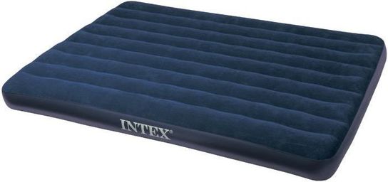 Queen Size Easy Inflate Classic Downy Air Bed 80" x 60" by Intex