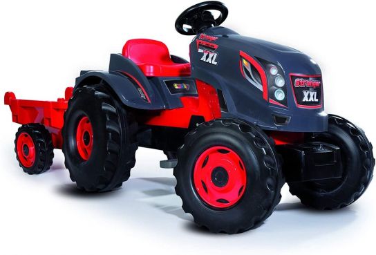 Smoby Stronger XXL Tractor with Trailer