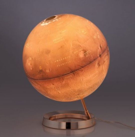 National Geographic 30 cm Mars Illuminated Globe 