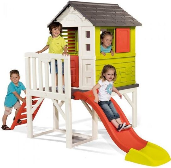 Smoby House On Stilts With Slide Strong & Robust