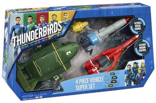 Thunderbirds Vehicle Super Set
