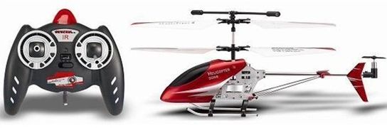 3 Channel Double Horse 9098 Metal Frame Mini RC Helicopter (With Gyro)