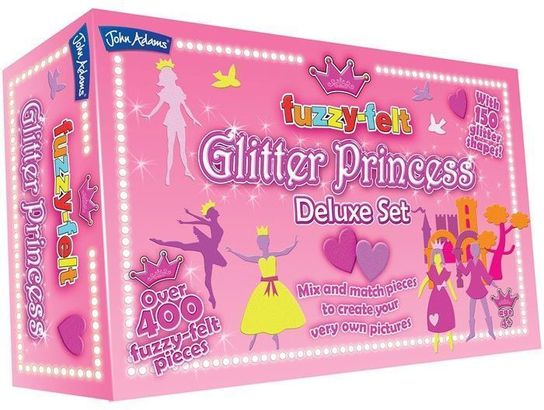 Fuzzy Felt Glitter Princess Set