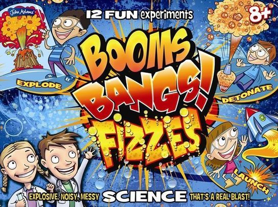 Booms Bangs Fizzes Science Set  by John Adams