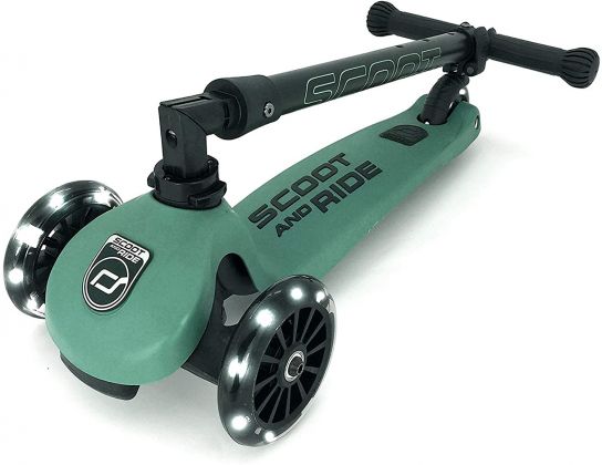 Scoot & Ride Highway Kick 3 LED Forest