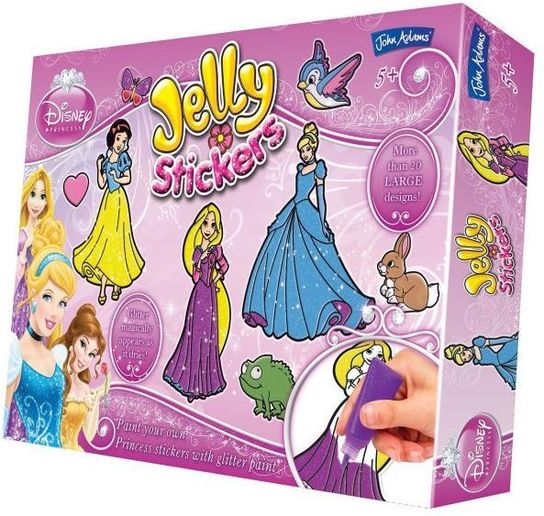 Disney Princess Jelly Stickers 9688