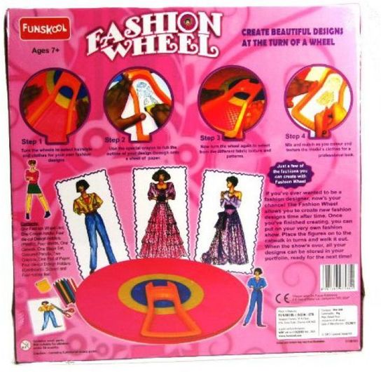 Funskool Creative Fashion Wheel Dial a Design Art Set