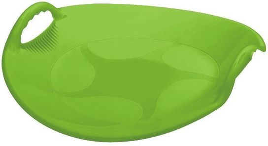 Snow UFO Green Sledge Toboggan