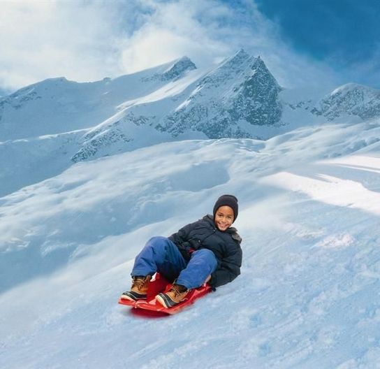 Snow Spider Blue Sledge Toboggan