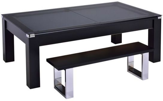 Avant Garde Black Diner Freeplay 6ft Slate Bed Pool Table
