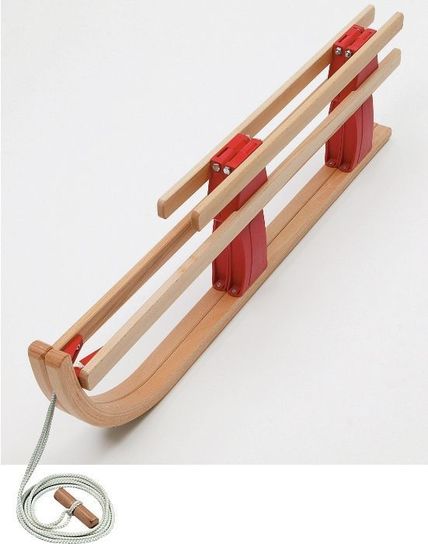 Lillehammer Maxi Folding Wooden Sledge- Pack Of 4