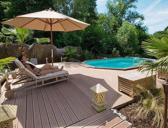 Azteck Maxiwood Round Wooden Pool 4.4m by Zodiac