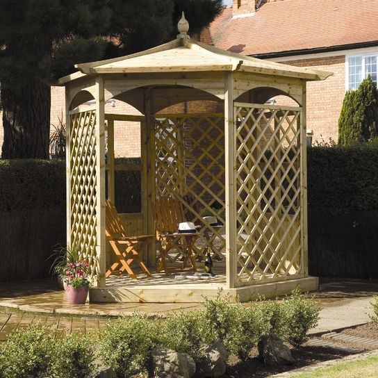 Brettenham Hexagonal Gazebo A