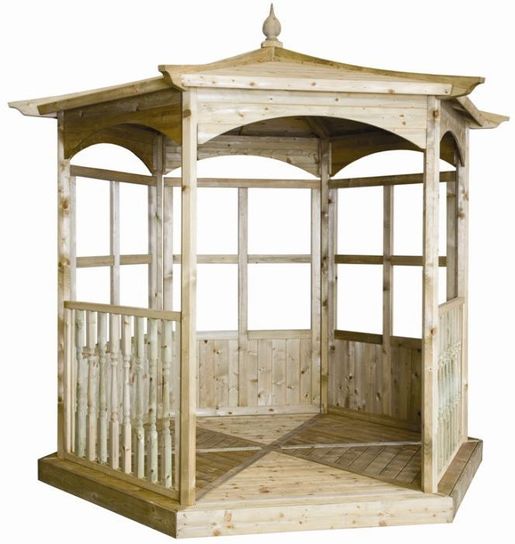 Brettenham Hexagonal Gazebo B
