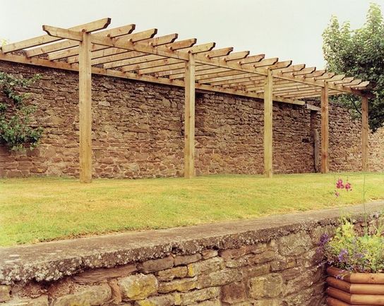 Burleston Lean-To Pergola