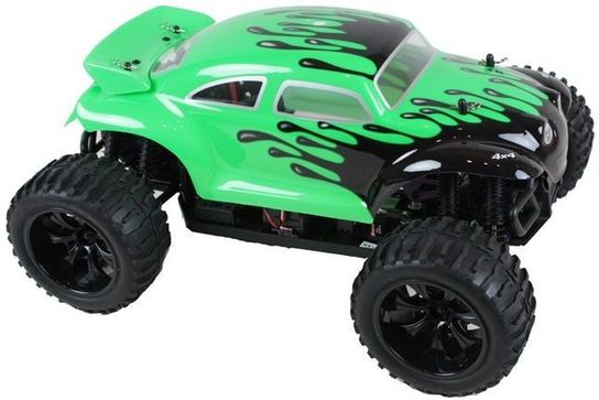 RC 1:10 Car 4WD Battery Powered Off-Road Baja Buggy Splat Attack Green
