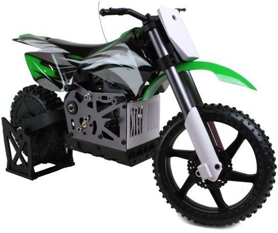 Radio Controlled Himoto RTR 1:4 Motocross Bike Gyro Burstout Green