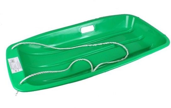 Snow Cruiser Green Sledge Toboggan