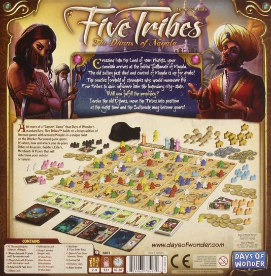 Five Tribes: The Djinns of Naqala Board Game