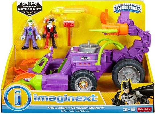 Imaginext D.C.Super Friends Joker Claw Vehicle