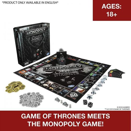 Hasbro Monopoly Game of Thrones