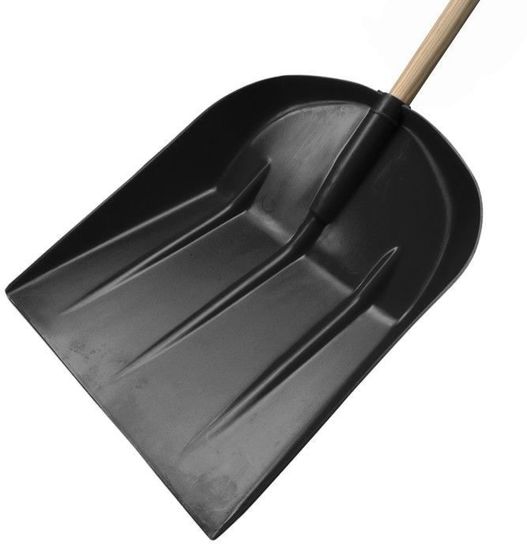 Eco Snow Shovel Blade With 15/16" Wooden Handle- Pallet Of 250