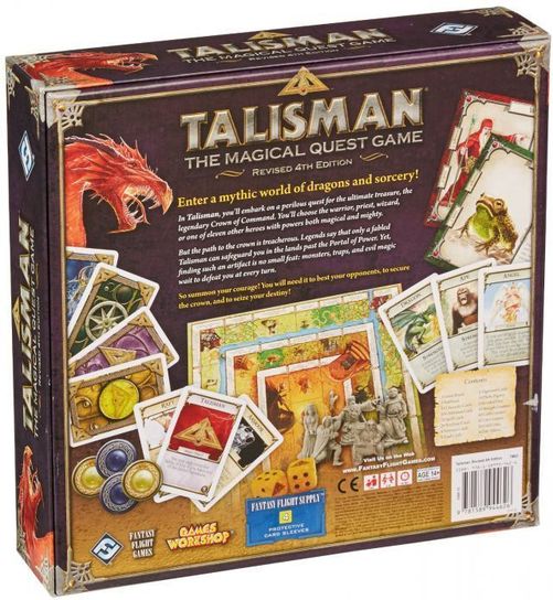 Talisman Revised Fourth Edition Board Game