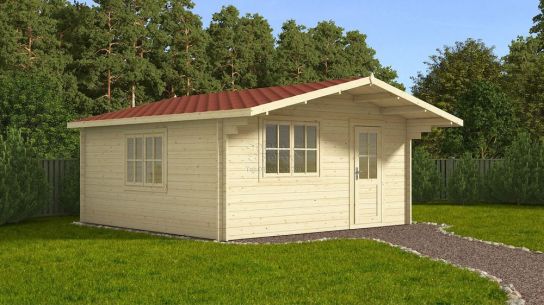 Faro Log Cabin 5m x 4m