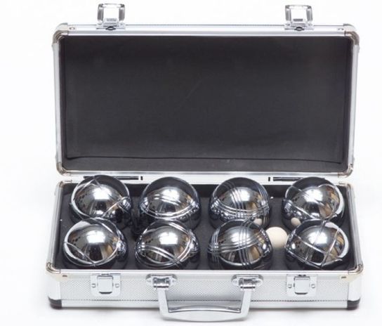 Metal Case 8 Boule Set