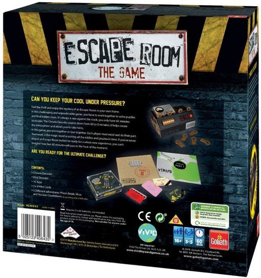 Goliath Games IG40643 Escape Room