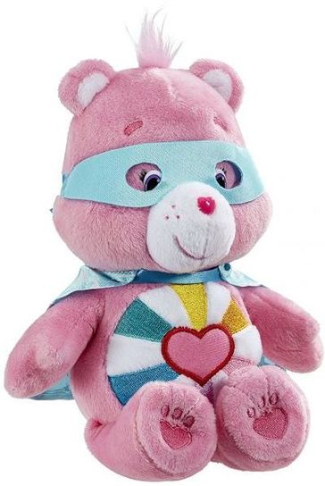 Care Bear Superhero Hopeful Heart Bear Bean Bag Plush Toy