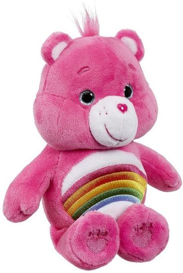 Care Bear Cheer Bear Bean Bag Plush Toy- Wave 6