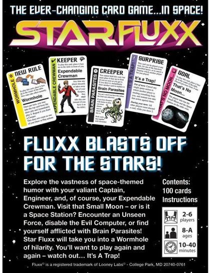 Star Fluxx Card Game