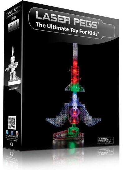 Laser Pegs Rocket- 6 in 1 Kit