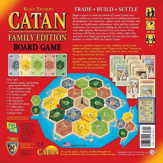 Catan Family Edition Board Game