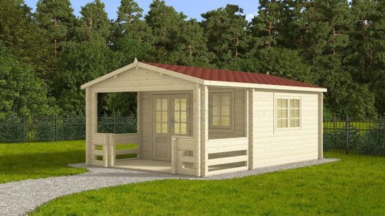 Manchester Log Cabin 4m x 5.9m
