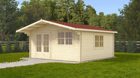 Monaco Log Cabin 4m x 5m