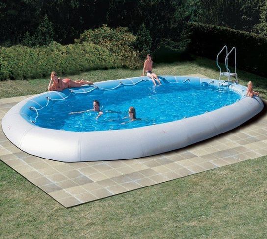 Ovline Original Oval Pool - 11.2m x 7.3m by Zodiac