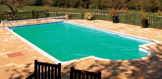 GeoBubble Midas 500 Micron Pool Solar Cover- 5ft x 10ft Bay
