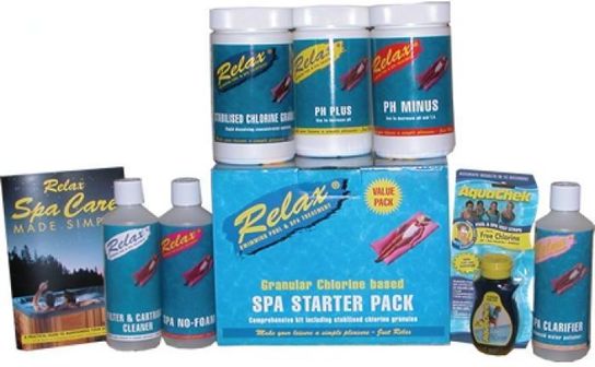 Granular Chlorine Spa Starter Kit