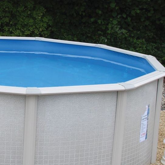Blue Round Economy Splasher 0.2mm (8thou) Pool Liner 12ft Dia x 3ft