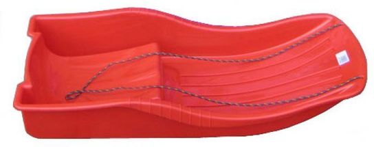 Snow Red Sledge Toboggan