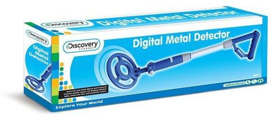 Discovery Channel LED Digital Metal Detector Toy 