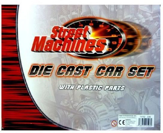 Steet Machines Die Cast Car Set- 36 Piece