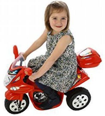 Childrens Trike 6v Ride On Toy - Red